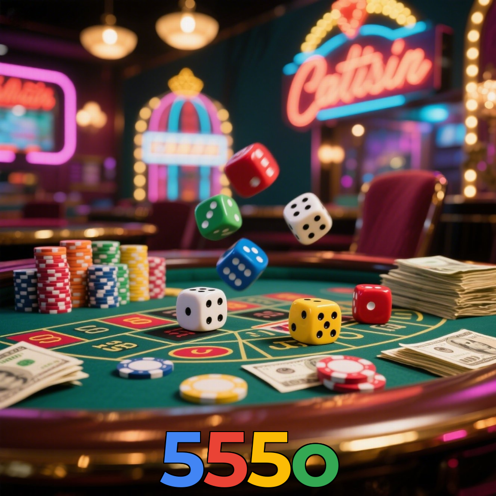 555o：Gire as slots e vença com grandes prêmios!