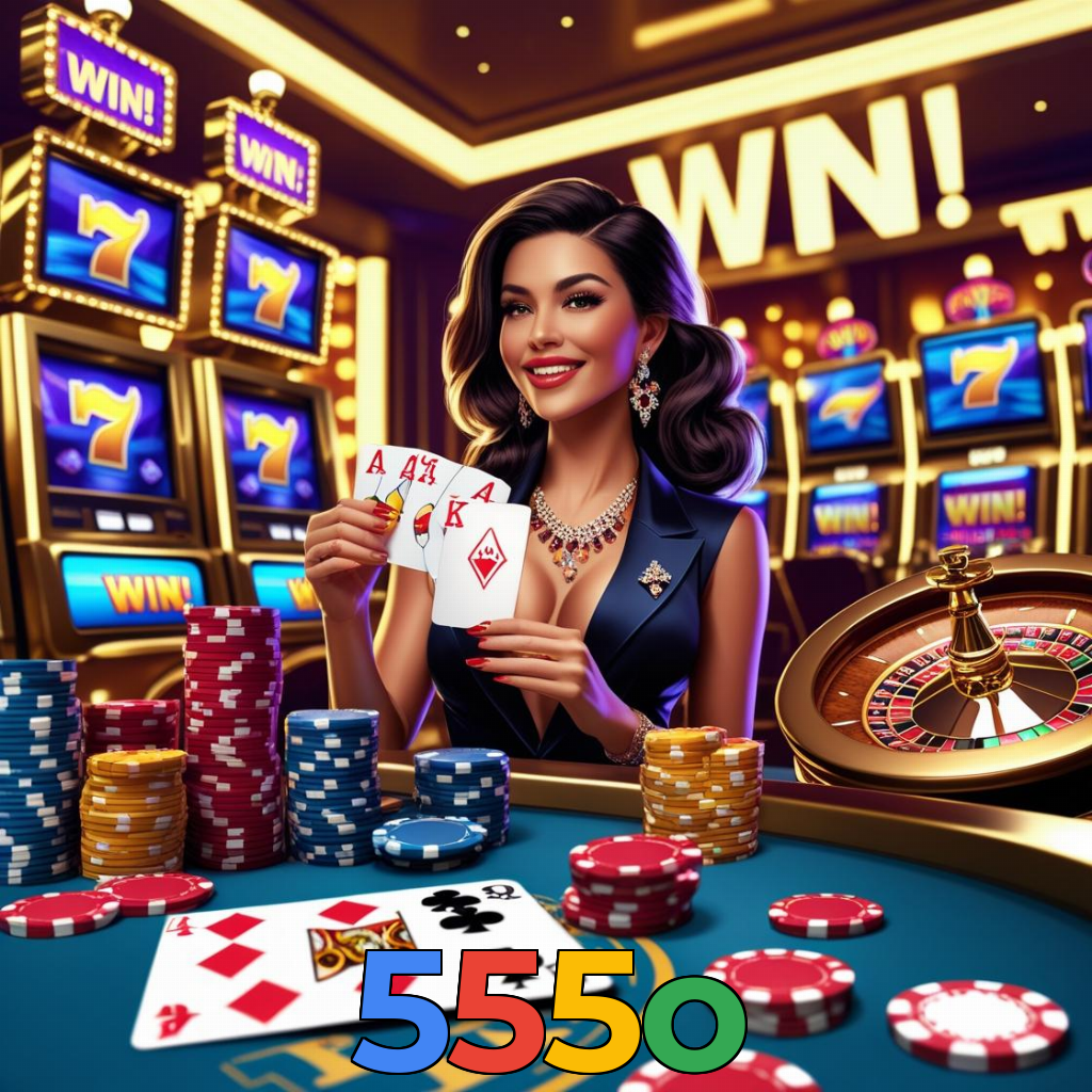 555o:A diversão nunca para! Entre no nosso cassino e jogue os melhores jogos!