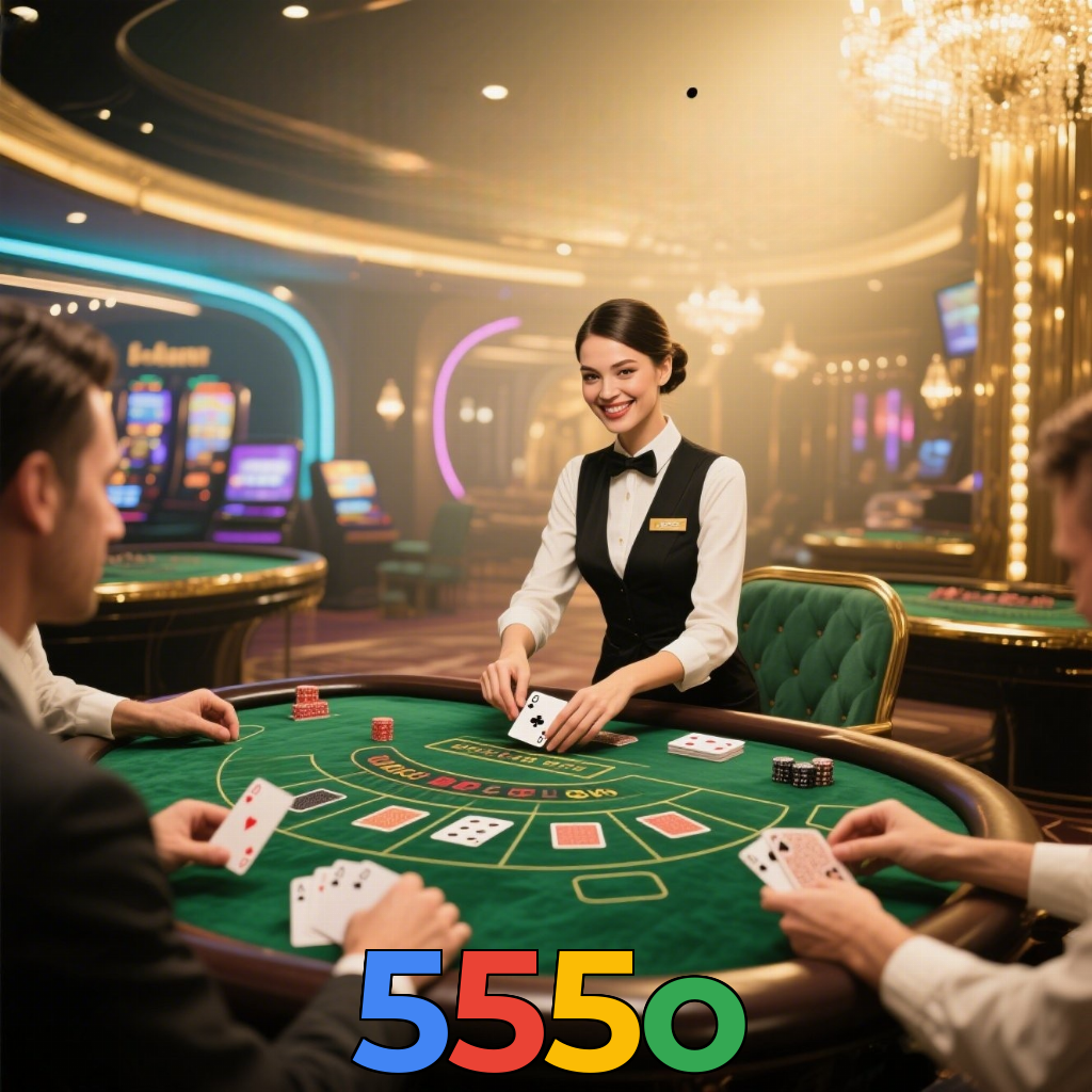 555o:Jogue blackjack, slots e aposte ao vivo no futebol, tudo no mesmo cassino!